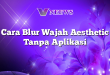 Cara Blur Wajah Aesthetic Tanpa Aplikasi