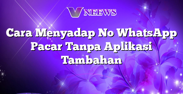 Cara Menyadap No WhatsApp Pacar Tanpa Aplikasi Tambahan