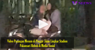 Video Pasangan Mesum di Pinggir Jalan Lingkar Stadion Pakansari Heboh di Media Sosial